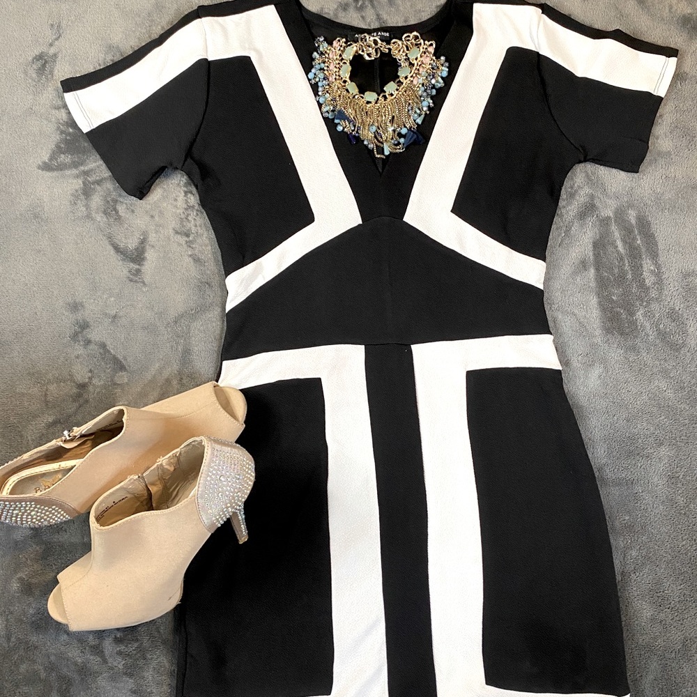 Color Block Dress by Absolute Angel NY